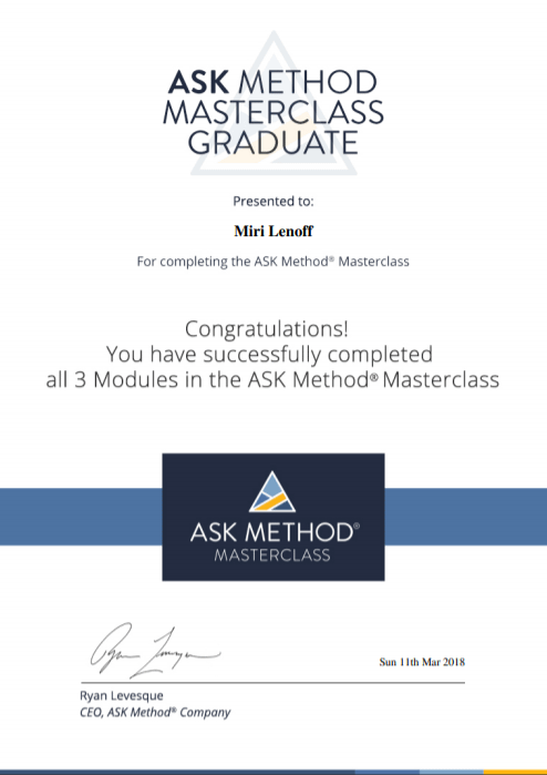 Certificate ASK